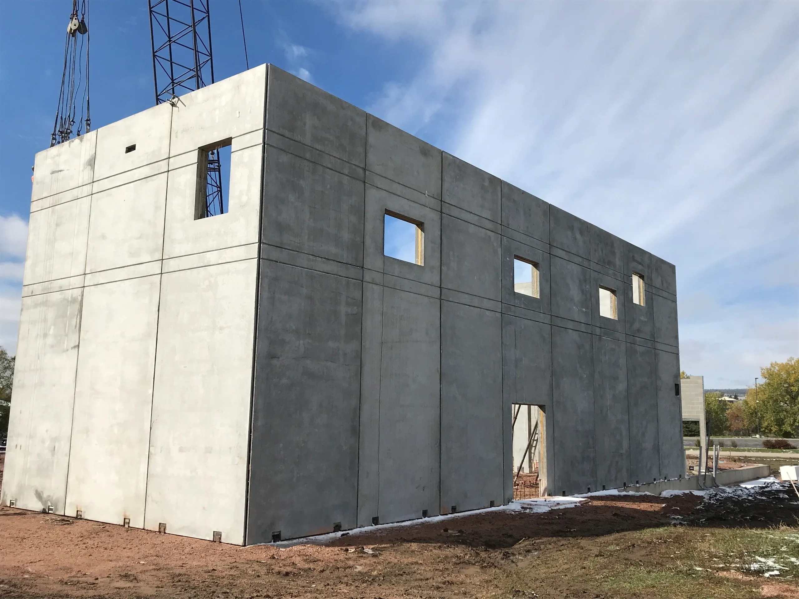 Precast facade view 4